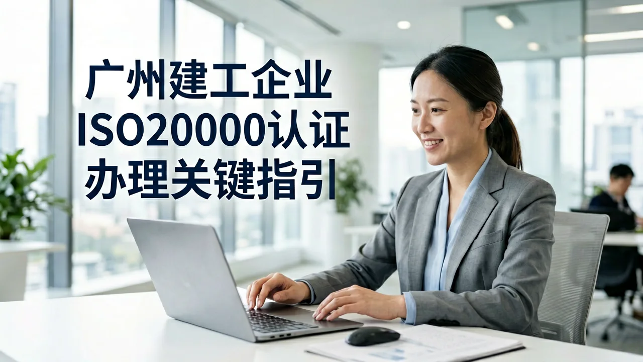 广州建工企业ISO20000认证办理关键指引