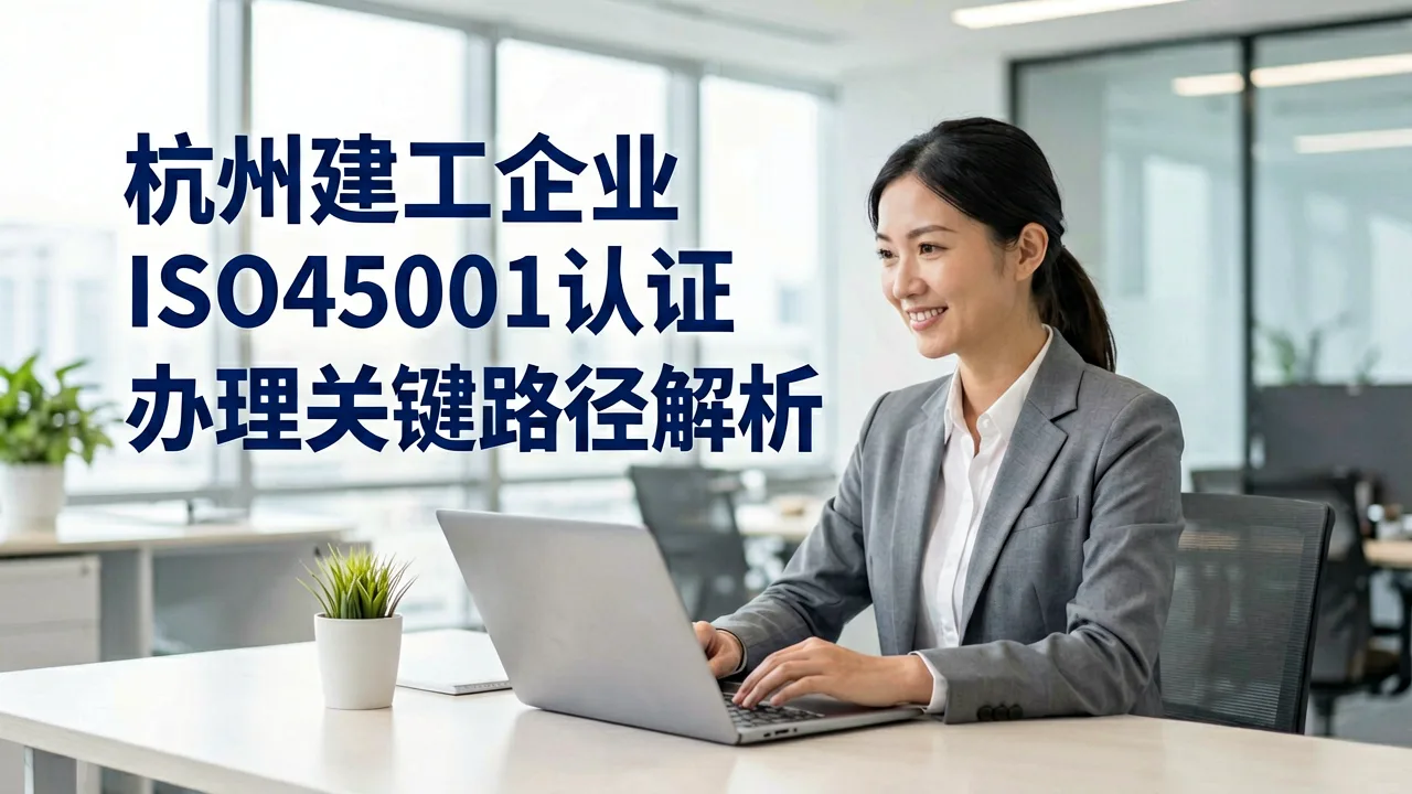 杭州建工企业ISO45001认证办理关键路径解析
